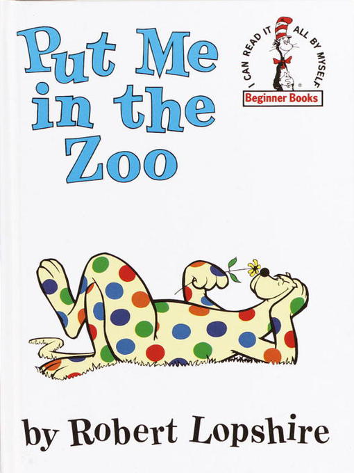 Image de couverture de Put Me in the Zoo